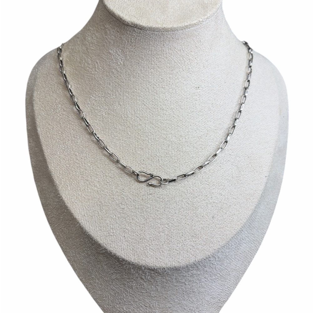 The Charlotte - Kingman Turquoise Choker Necklace - 925 silver - handmade - Picture 4 of 5